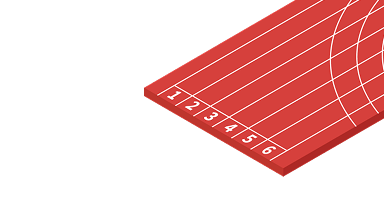 Разметка для беговых и велодорожек