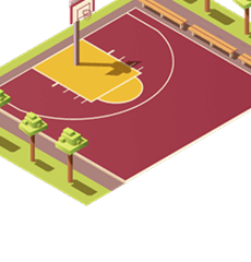 Разметка для стритбола