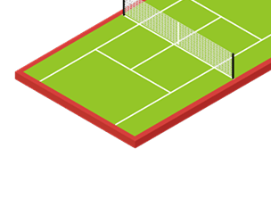 Разметка для тенниса